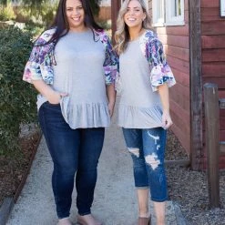 Boutique Simplified Believe In Yourself Ruffle Sleeve Top Tops 9 Boutique Simplified Believe In Yourself Ruffle Sleeve Top Tops