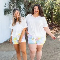 Boutique Simplified Spirited Front Tie Top In White Tops 16 Boutique Simplified Spirited Front Tie Top In White Tops