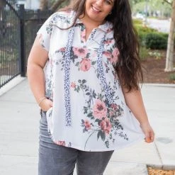 Boutique Simplified Tops Blissful Designs Short Sleeve Hoodie