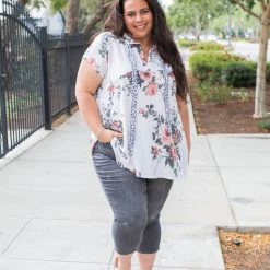 Boutique Simplified Tops Blissful Designs Short Sleeve Hoodie