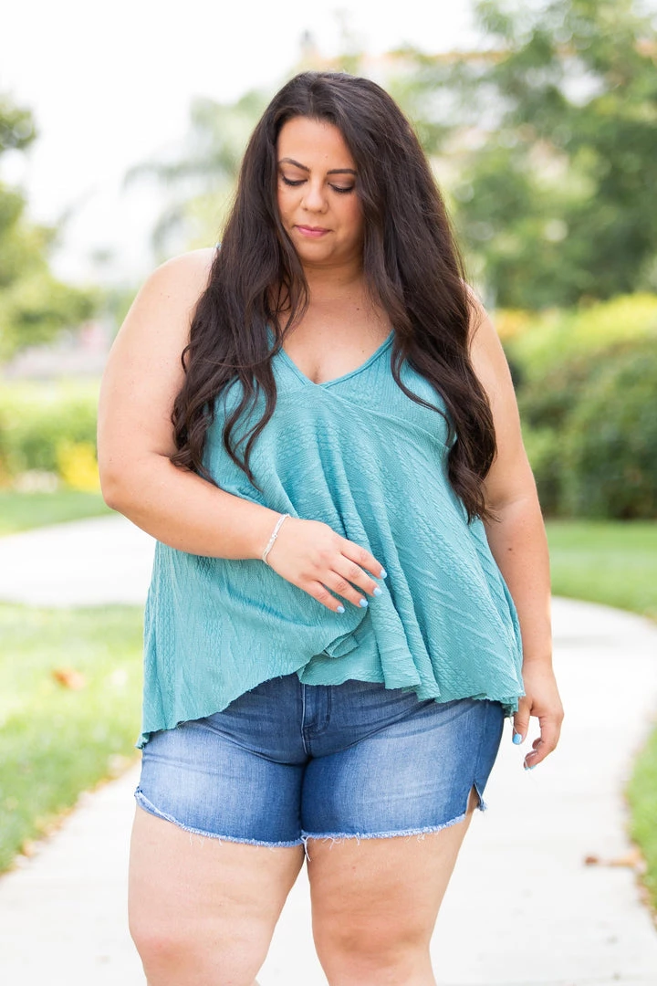 Boutique Simplified Tops My Teal Empire Sweater Tank 8 Boutique Simplified Tops My Teal Empire Sweater Tank