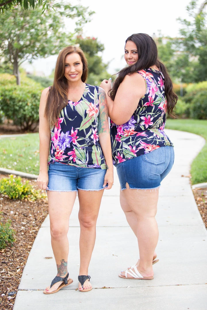 Boutique Simplified Pura Vida Sleeveless Top Tops 2 Boutique Simplified Pura Vida Sleeveless Top Tops