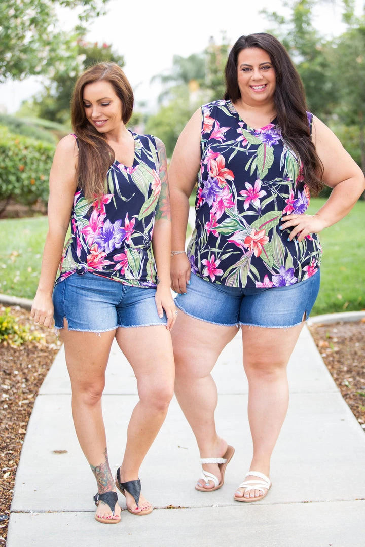 Boutique Simplified Pura Vida Sleeveless Top Tops 1 Boutique Simplified Pura Vida Sleeveless Top Tops