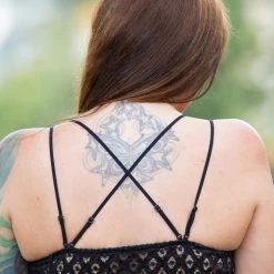 Boutique Simplified Opal Bralette - Black