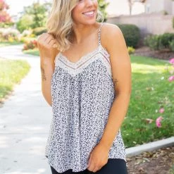 Boutique Simplified Spotted In Love Cami Tops