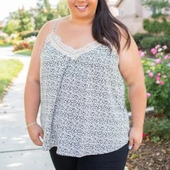 Boutique Simplified Spotted In Love Cami Tops