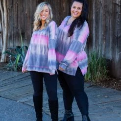 Boutique Simplified Easy Days Ahead Long Sleeve Top Tops