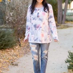 Boutique Simplified Angelic Vibes Long Sleeve Top