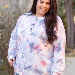 Boutique Simplified Angelic Vibes Long Sleeve Top