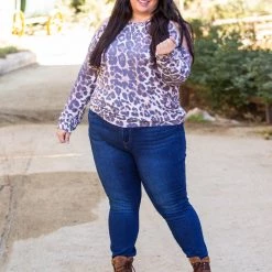 Boutique Simplified Roaring Around Cold Shoulder Pullover