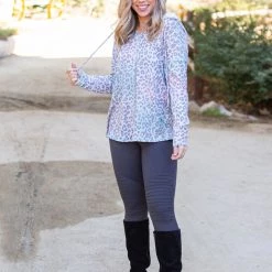 Boutique Simplified Best Ombre Hoodie In Town Tops