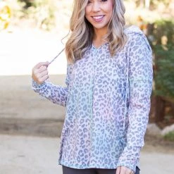 Boutique Simplified Best Ombre Hoodie In Town Tops