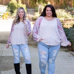 Boutique Simplified Fly Away With Me Dolman Tops