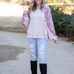 Boutique Simplified Fly Away With Me Dolman Tops