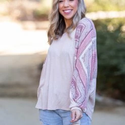 Boutique Simplified Fly Away With Me Dolman Tops