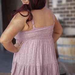 Boutique Simplified Blissful Blooms Tiered Tank