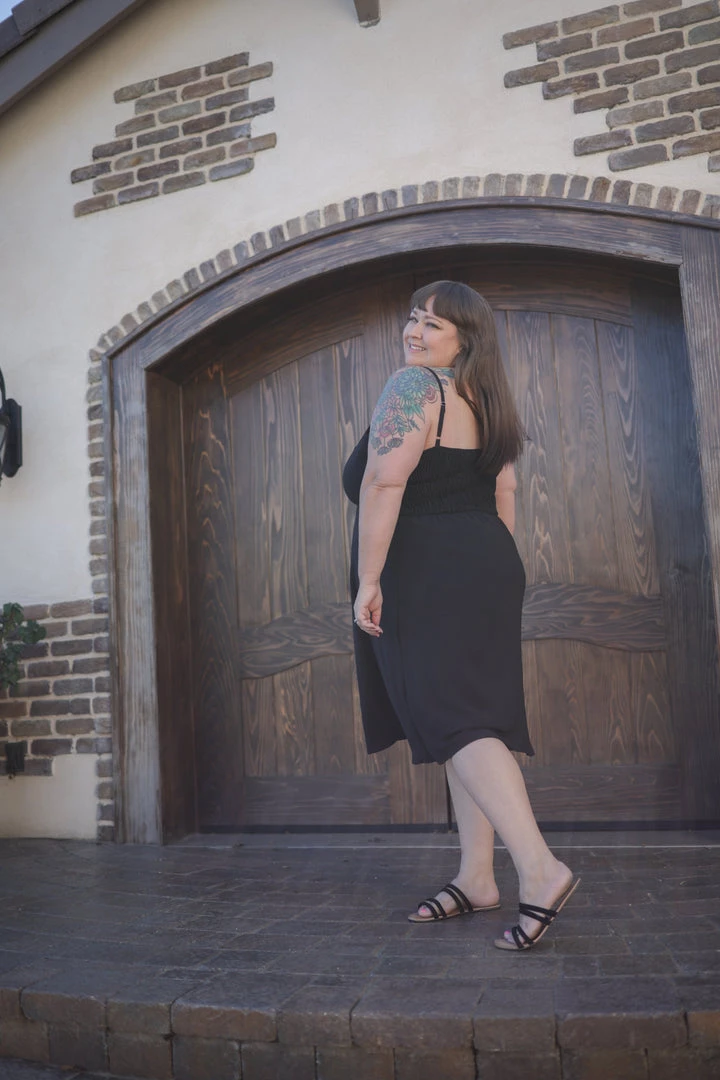 Boutique Simplified Heavenly Ruched Crinkle Dress 3 Boutique Simplified Heavenly Ruched Crinkle Dress