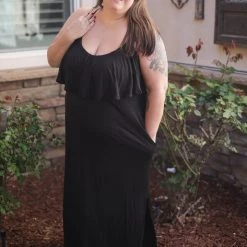 Boutique Simplified Unleash Your Beauty - Black Maxi