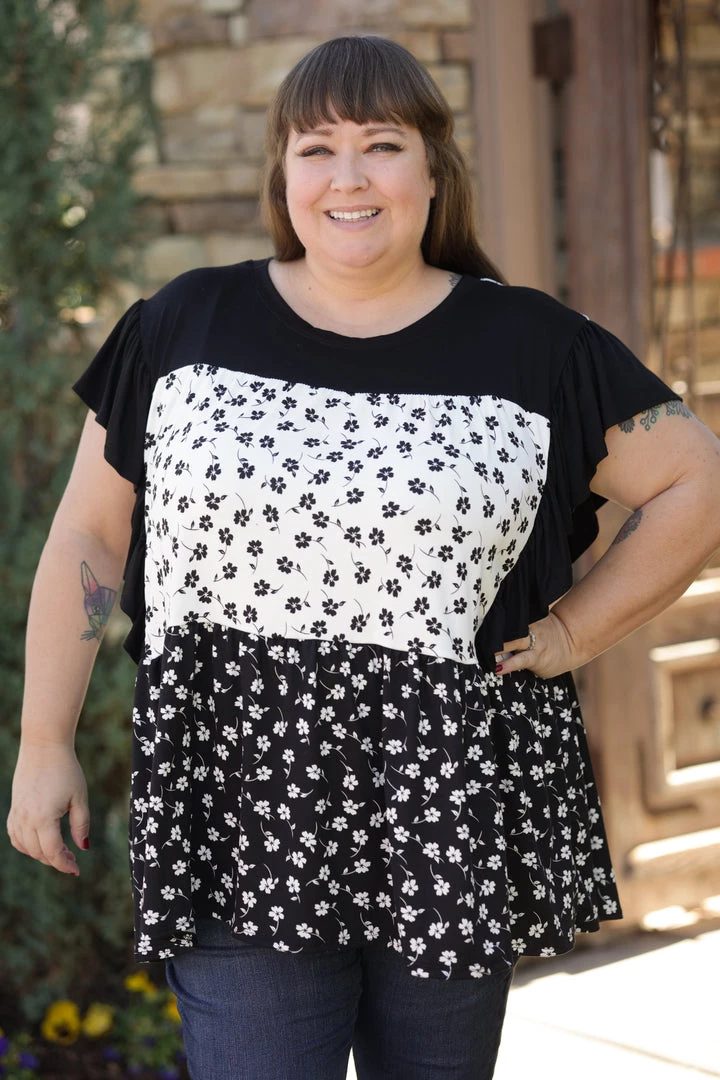 Boutique Simplified Obsessive Devotion Ruffled Short Sleeve Tops 5 Boutique Simplified Obsessive Devotion Ruffled Short Sleeve Tops