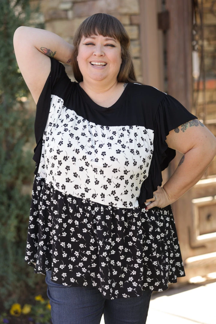 Boutique Simplified Obsessive Devotion Ruffled Short Sleeve Tops 6 Boutique Simplified Obsessive Devotion Ruffled Short Sleeve Tops