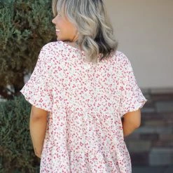 Boutique Simplified Tops Speckled With Love Babydoll 7 Boutique Simplified Tops Speckled With Love Babydoll