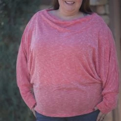 Boutique Simplified Whispers Of Love Dolman Tops