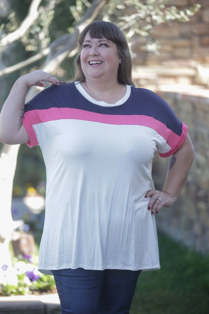 Boutique Simplified Tops Sweet Caroline Short Sleeve Top 4 Boutique Simplified Tops Sweet Caroline Short Sleeve Top