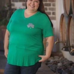 Boutique Simplified Galway Girl Short Sleeve Tops