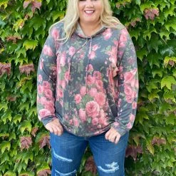 Boutique Simplified Tops Feminine Energy Hoodie