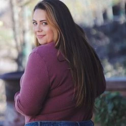 Boutique Simplified Plum Crazy Bodysuit