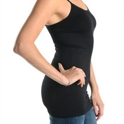 Uni Hosiery Seamless Cami - 21" Length - Multiple Colors - Final Sale Tops