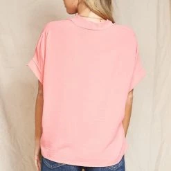 Charlotte Avery Tops V-neck Blouse