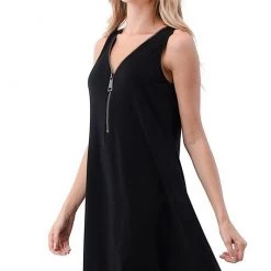 Posh Novi Sales Store 22 Ariella Zipper A-Line Dress