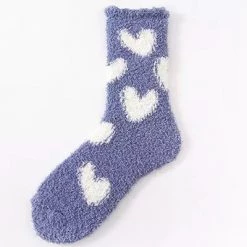 Beauty Stash Cozy Heart Socks Accessories