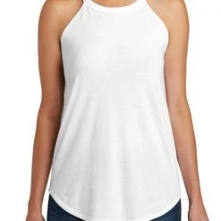 Glittering South Tri-blend Halter Tank