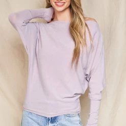 Charlotte Avery Tops Crepe Hacci Top