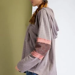 Easel Tops Embroidered Hoody
