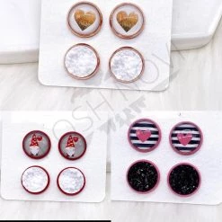 Southern Charm Trading Heart Earrings Accessories