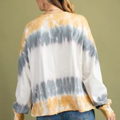 Easel Tops Tie Dye Washed Pull Over 5 Easel Tops Tie Dye Washed Pull Over