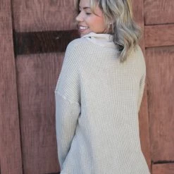 Boutique Simplified Tops Vintage Wash Stone Shacket