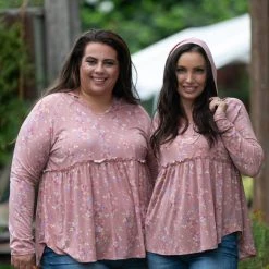 Boutique Simplified Sweet Lovely Peplum Hoodie