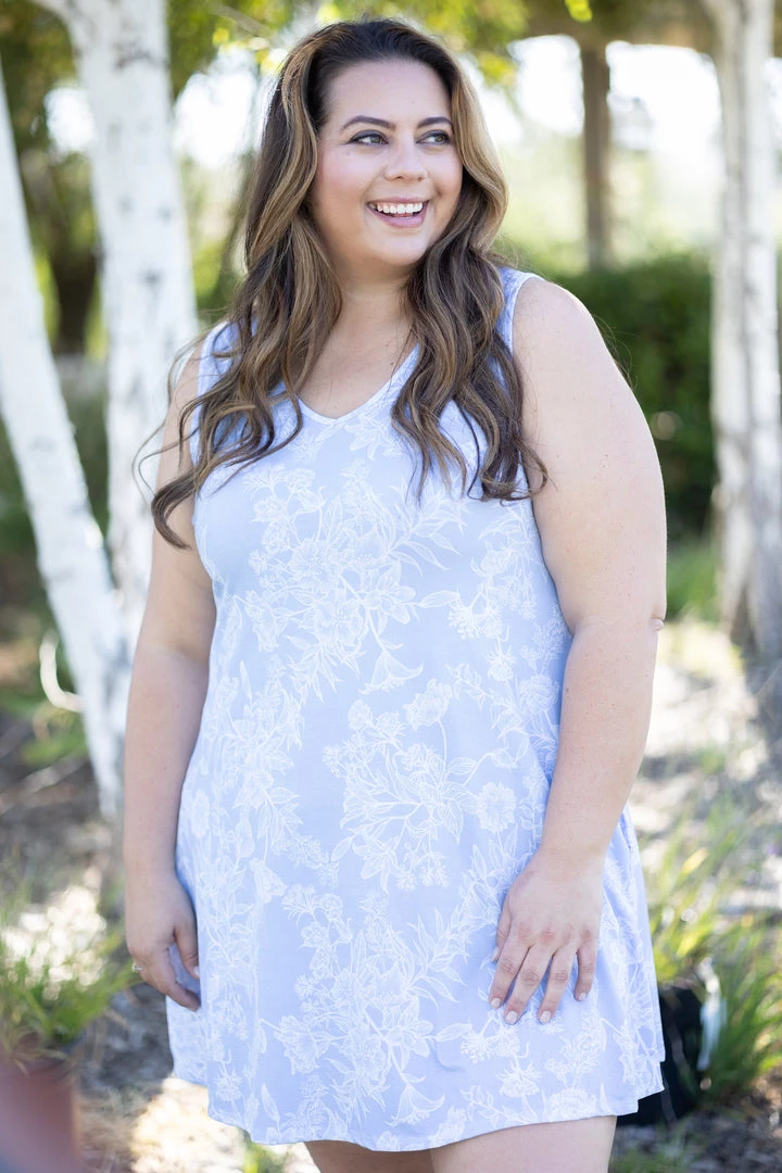 Boutique Simplified Softly Spoken Swing Dress 2 Boutique Simplified Softly Spoken Swing Dress