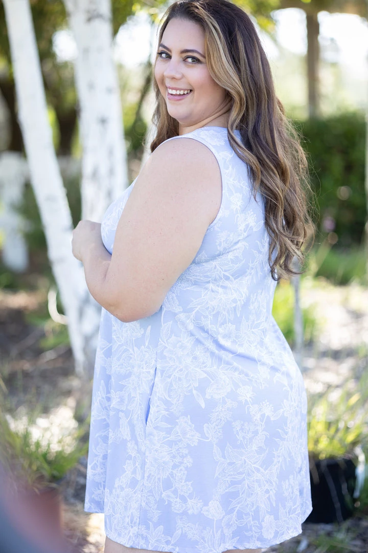 Boutique Simplified Softly Spoken Swing Dress 3 Boutique Simplified Softly Spoken Swing Dress