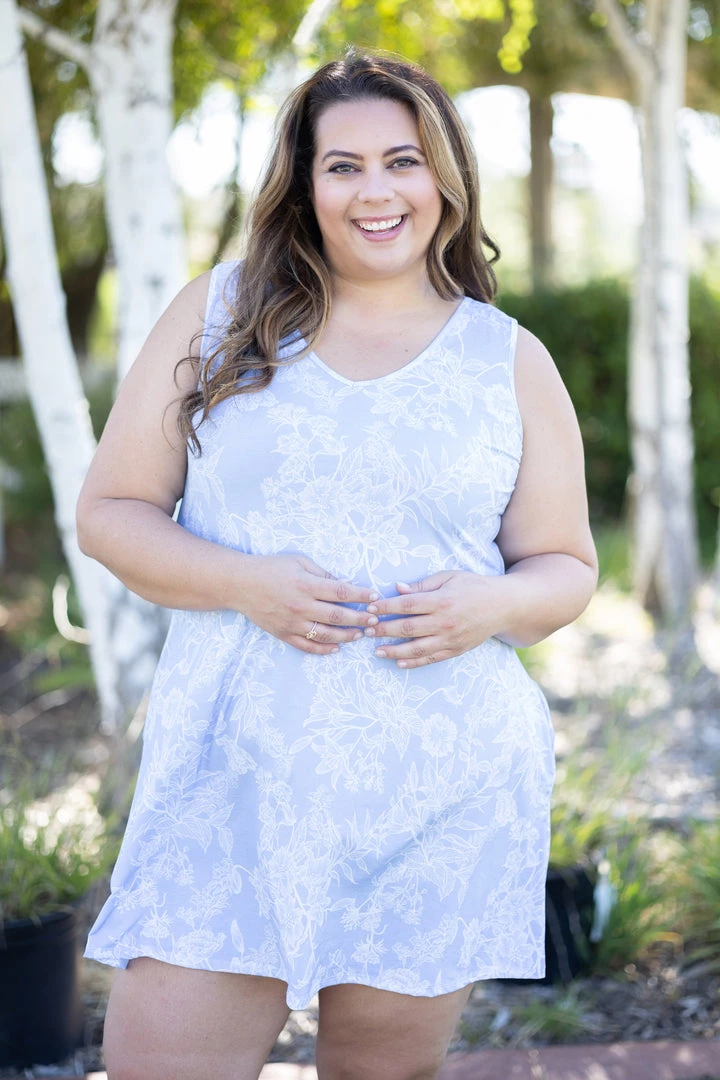 Boutique Simplified Softly Spoken Swing Dress 4 Boutique Simplified Softly Spoken Swing Dress