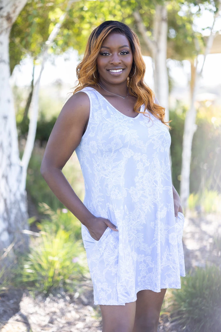 Boutique Simplified Softly Spoken Swing Dress 5 Boutique Simplified Softly Spoken Swing Dress