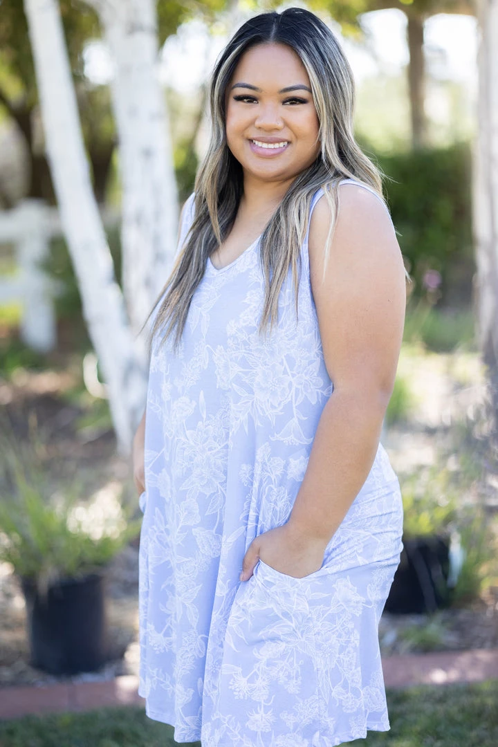 Boutique Simplified Softly Spoken Swing Dress 6 Boutique Simplified Softly Spoken Swing Dress