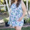 Boutique Simplified Paradise In The Tropics Swing Dress