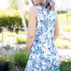 Boutique Simplified Paradise In The Tropics Swing Dress 7 Boutique Simplified Paradise In The Tropics Swing Dress