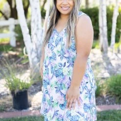 Boutique Simplified Paradise In The Tropics Swing Dress 9 Boutique Simplified Paradise In The Tropics Swing Dress