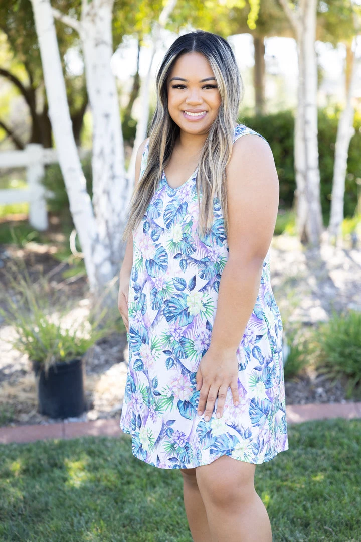 Boutique Simplified Paradise In The Tropics Swing Dress 5 Boutique Simplified Paradise In The Tropics Swing Dress